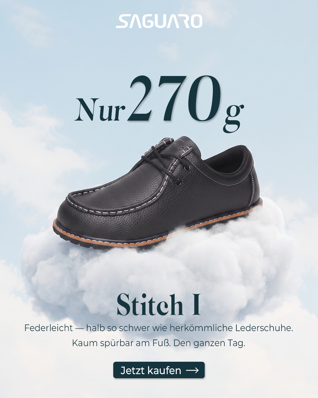 Saguaro De Facebook ad: Stitch I, 270g für den ganzen Tag