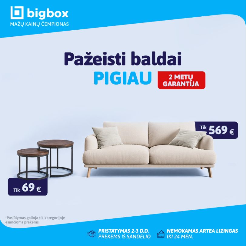 BIGBOX.LT Facebook ad