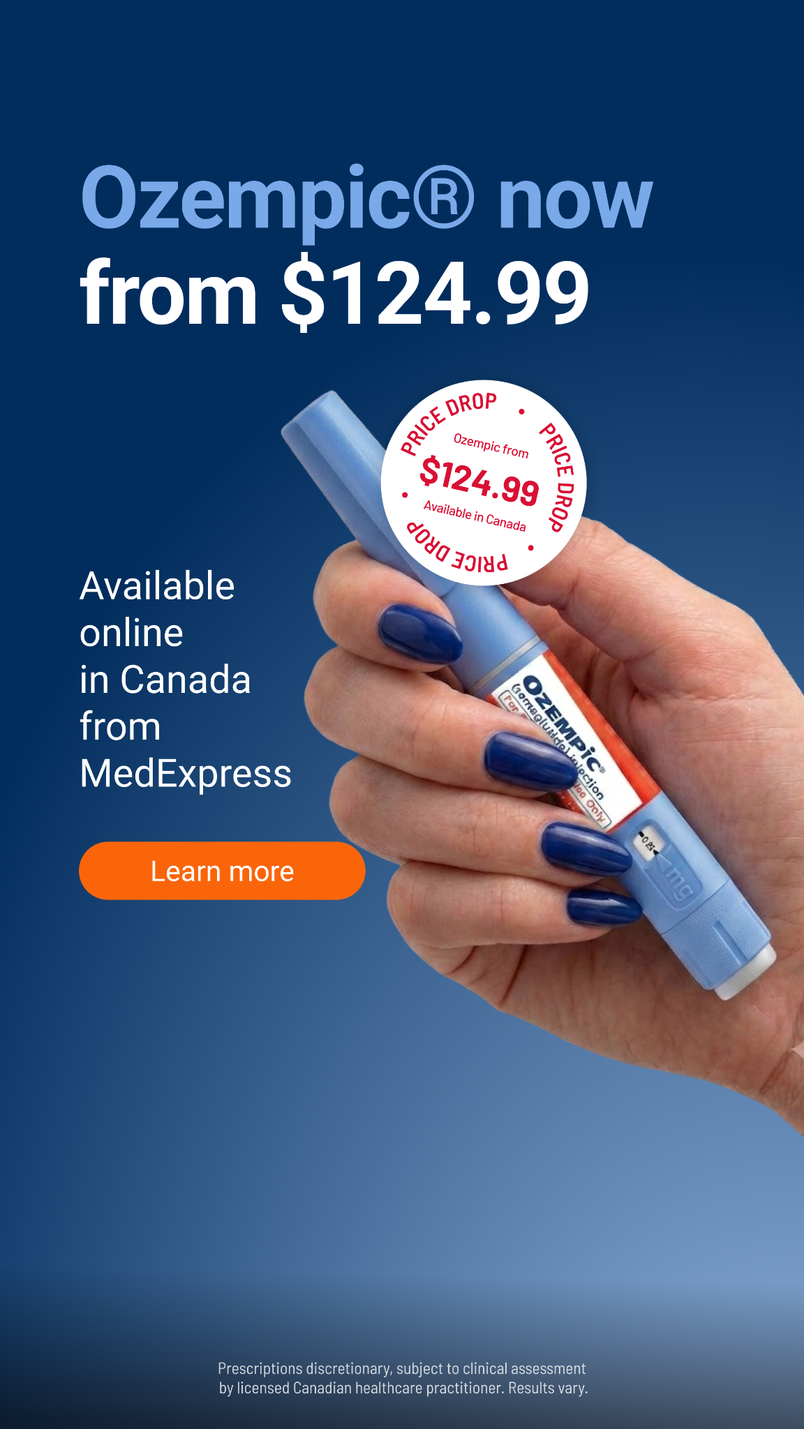 MedExpress Facebook ad
