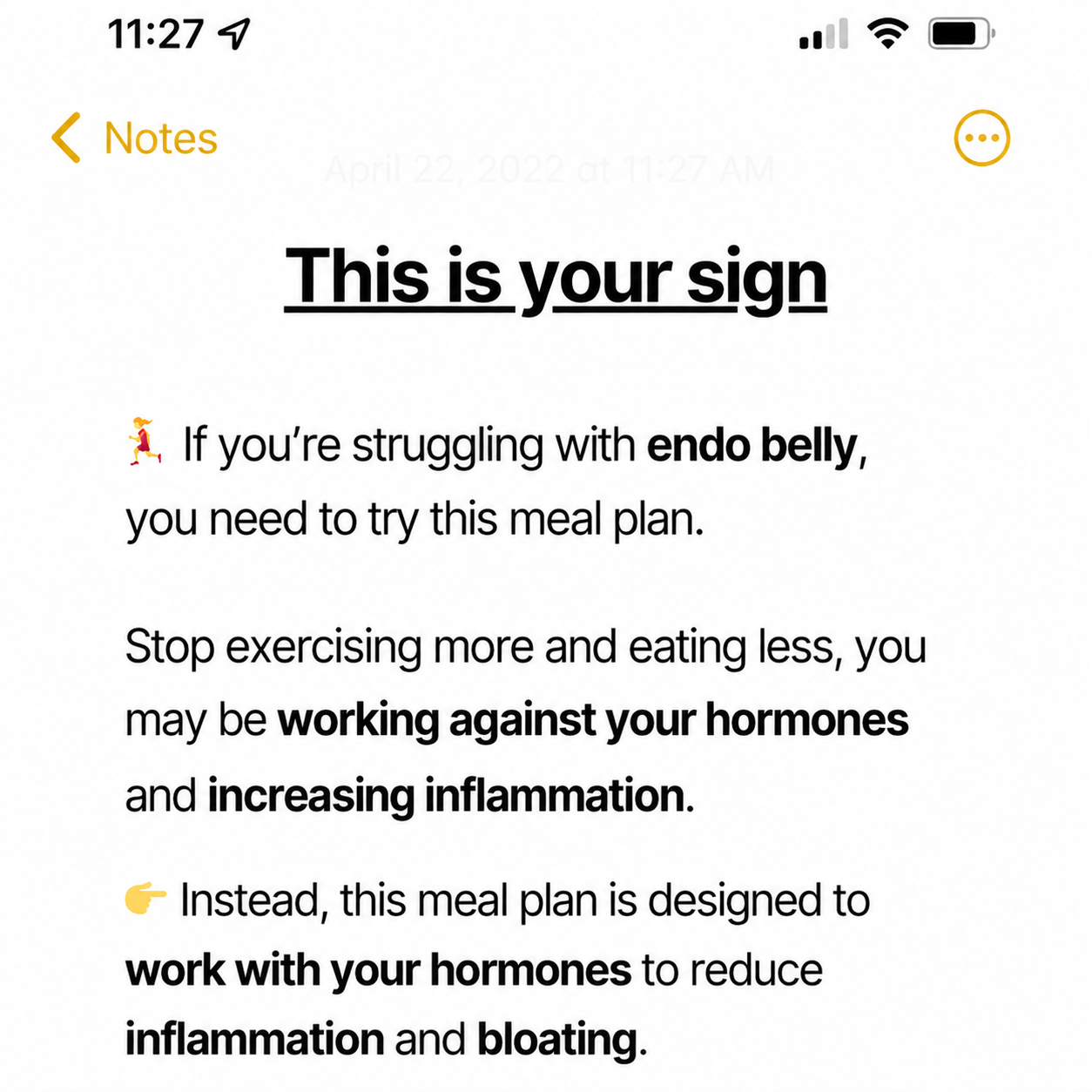 Steph Rouillard Dietitian Facebook ad: 30 Day Money Back Guarantee