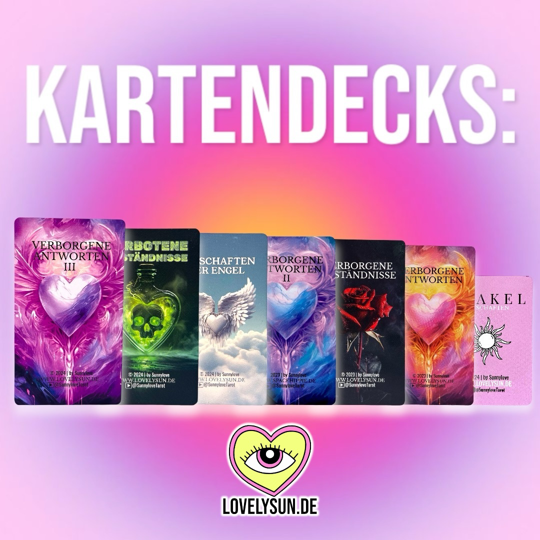 Sunnylove Tarot Facebook ad: Orakel-Kartendecks