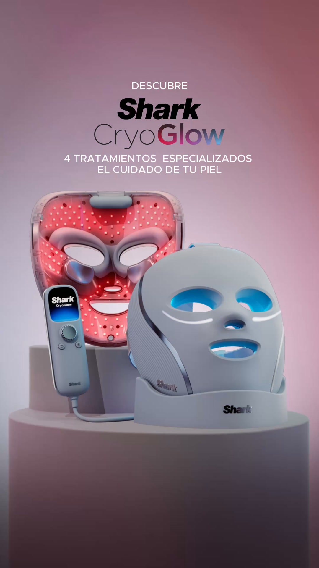 Shark Beauty México Facebook ad: Shark CryoGlow