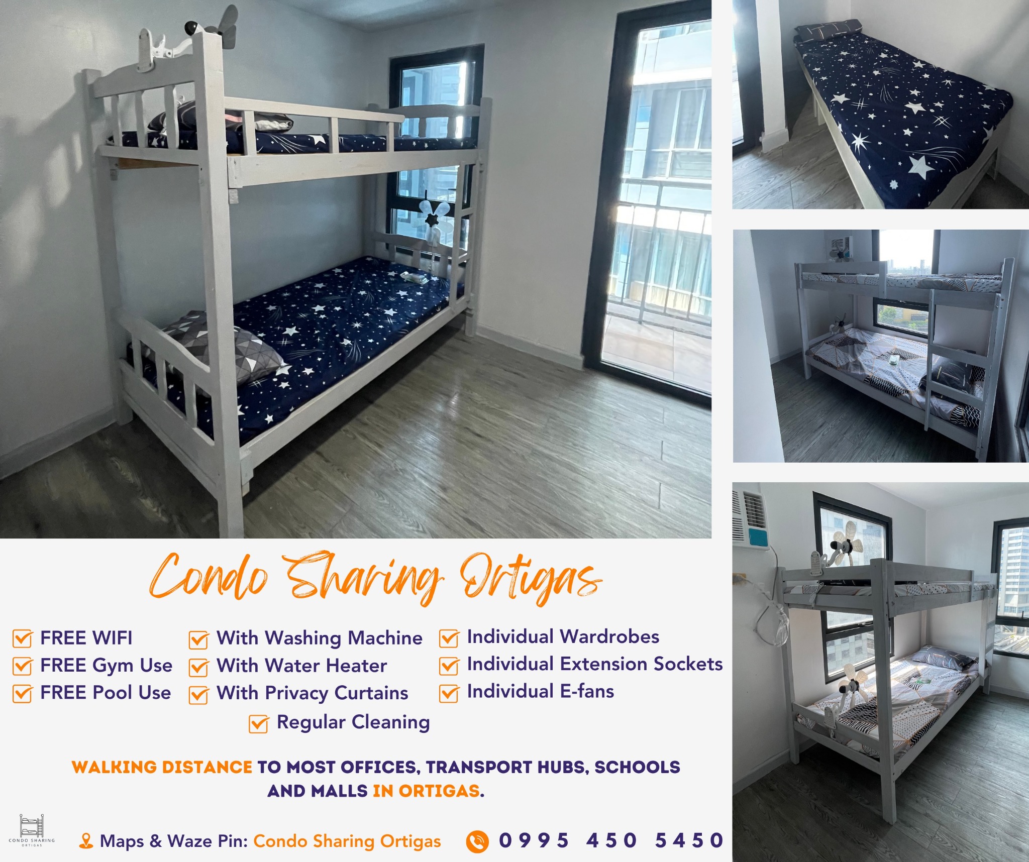 Condo Sharing Ortigas Facebook ad