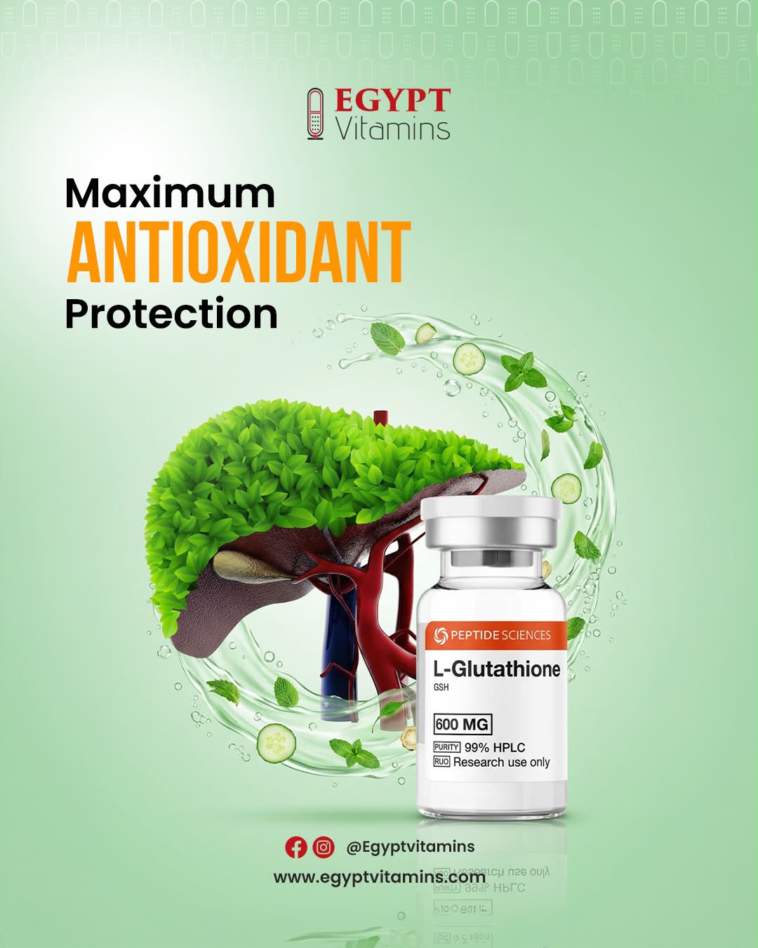 Egypt Vitamins Facebook ad: Peptides in Egypt | Research Peptides & Supplements |…