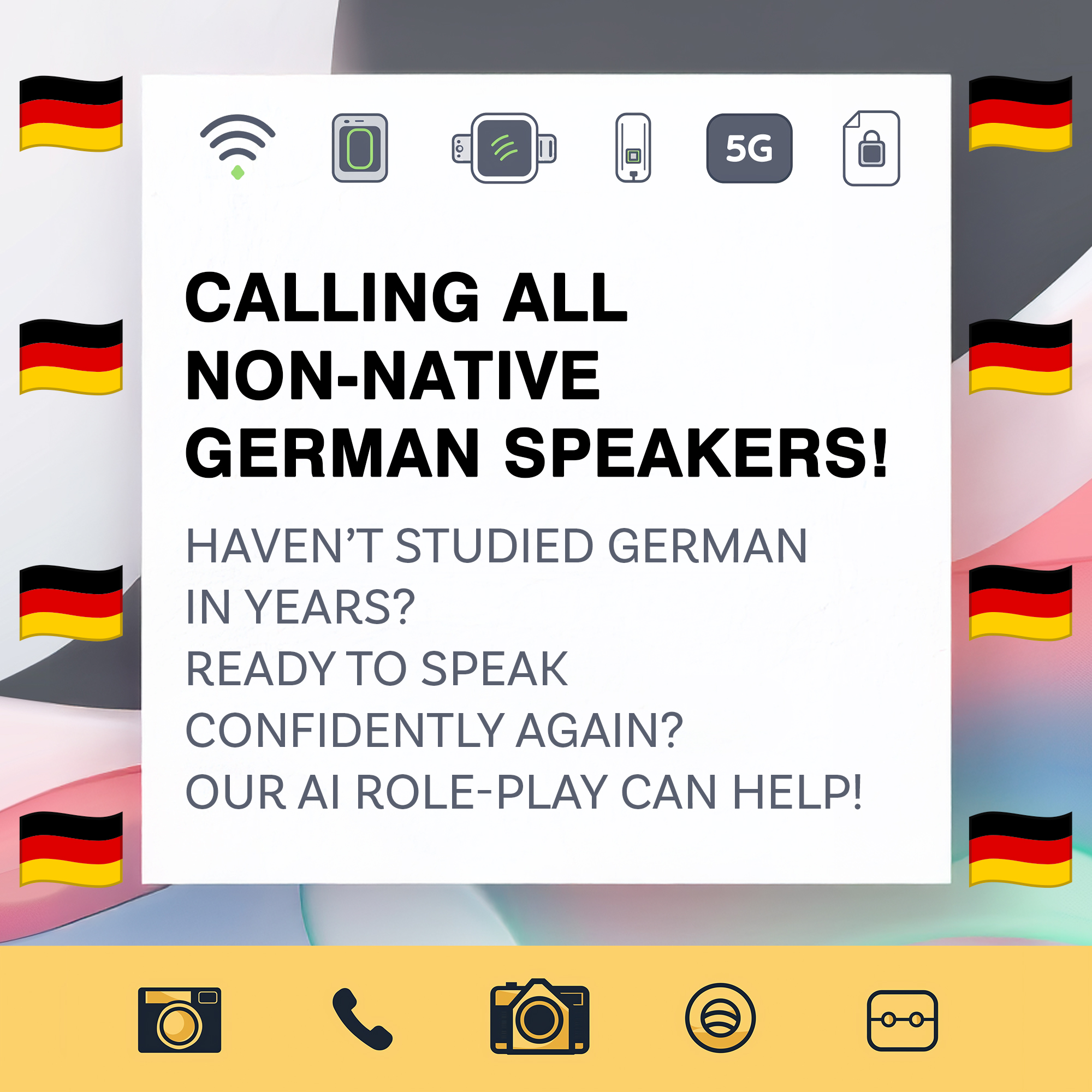 MakesYouFluent Facebook ad