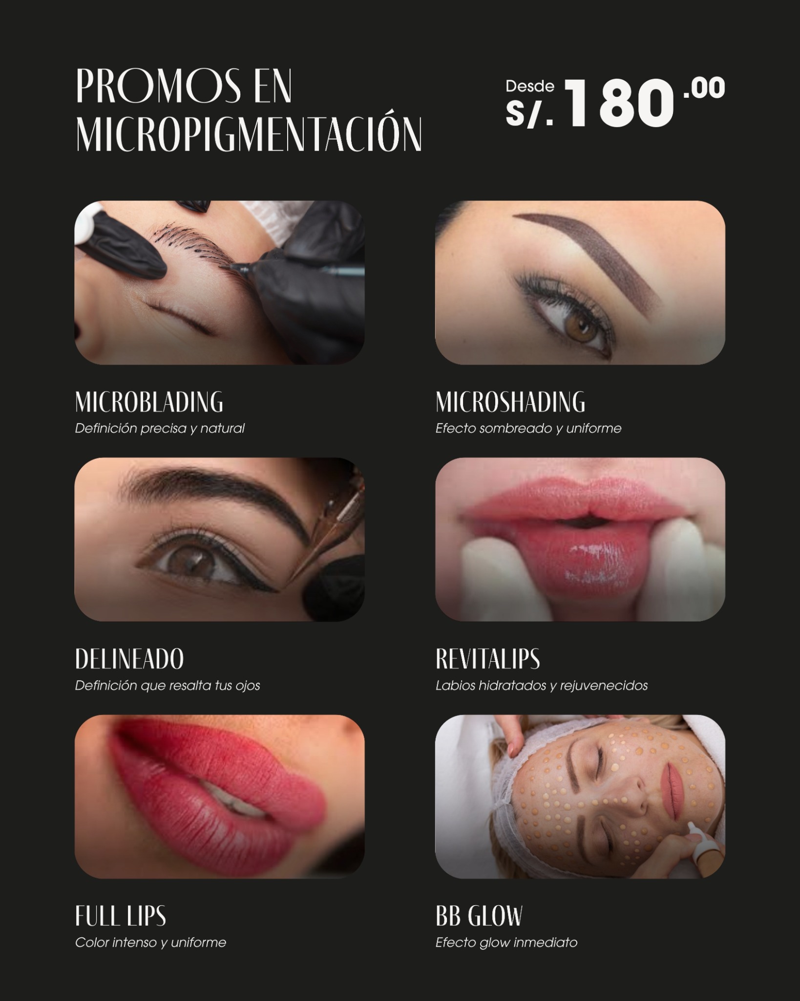 SPACO DO CABELO Facebook ad: Micropigmentación Profesional