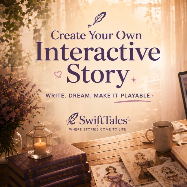 Lush: Interactive Romance Facebook ad: StarRain Games, Immersive Interactive Story Games