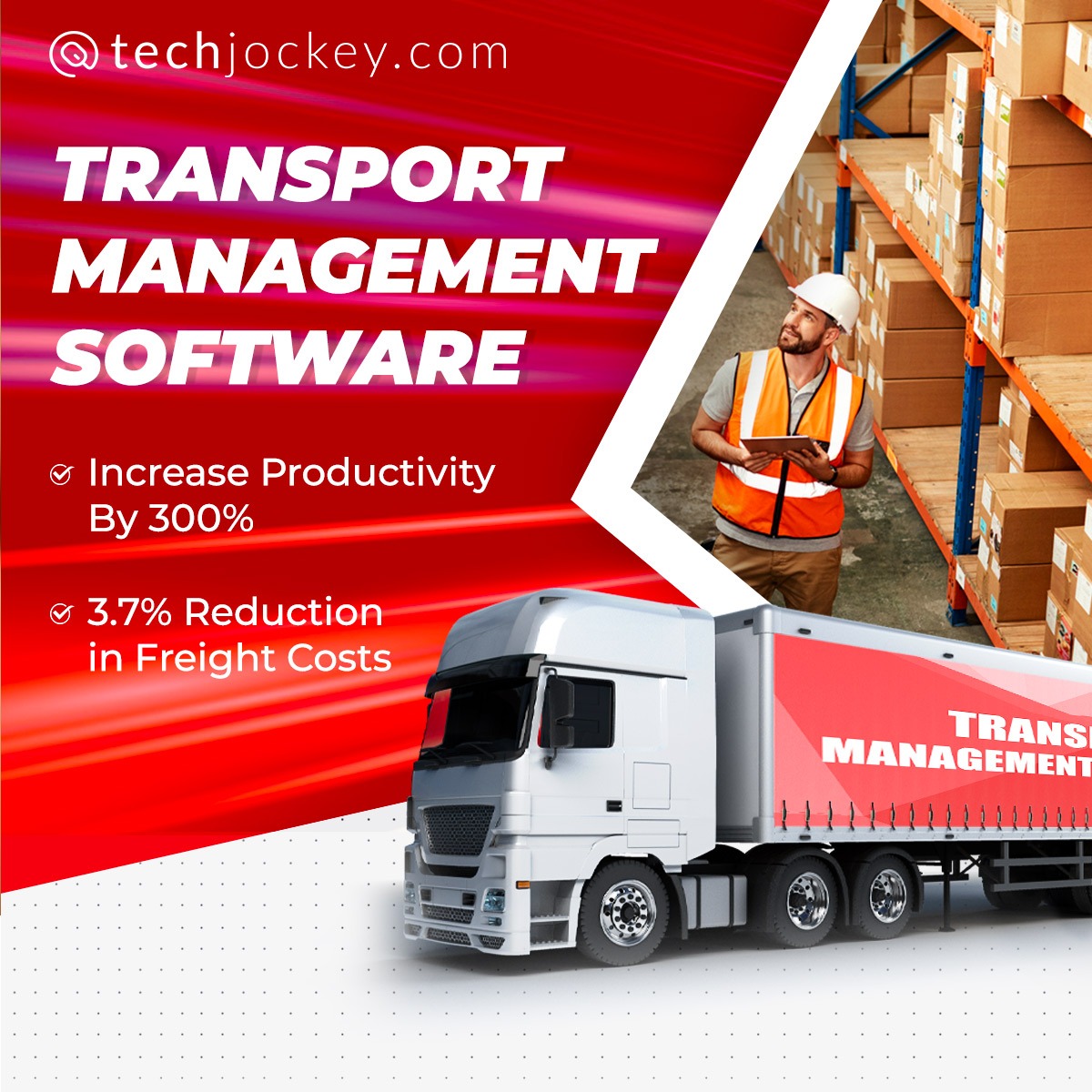 Techjockey Facebook ad
