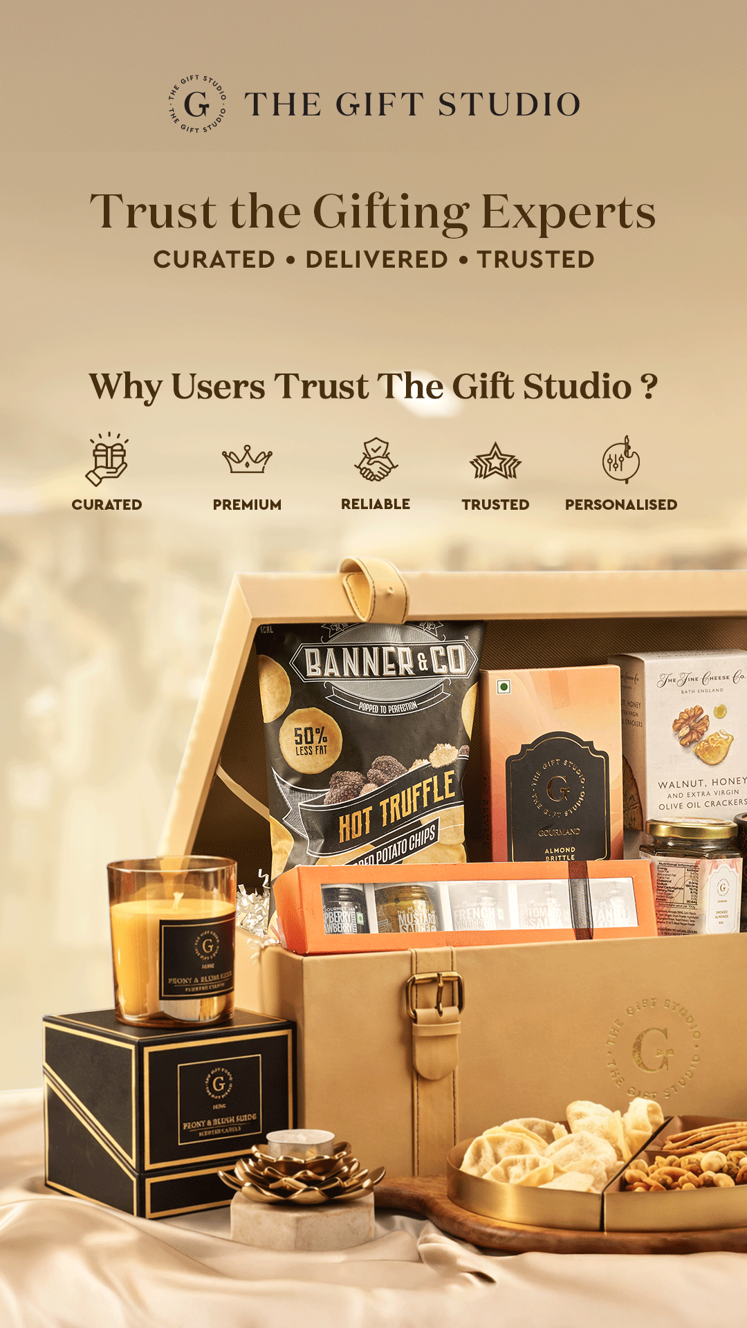 The Gift Studio Facebook ad from May 13, 2026