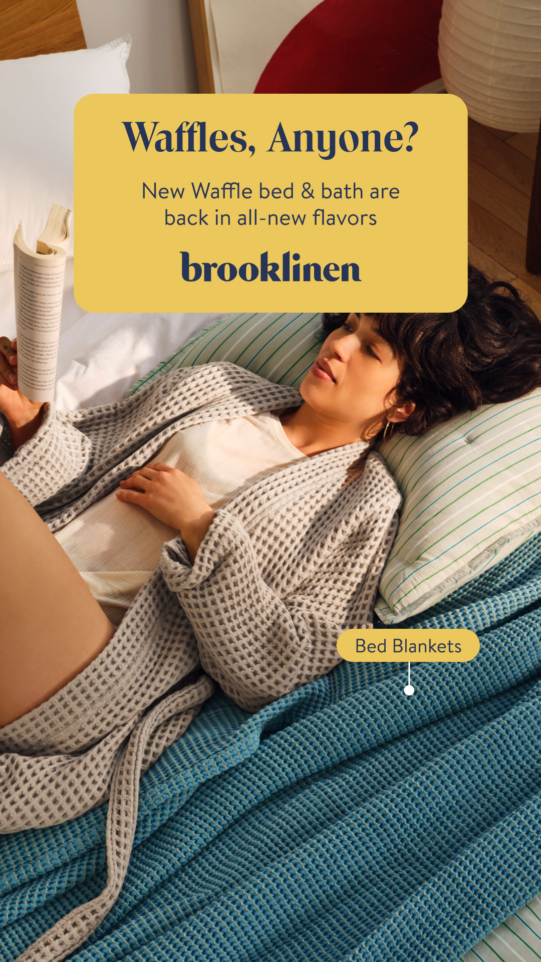 Brooklinen Facebook ad
