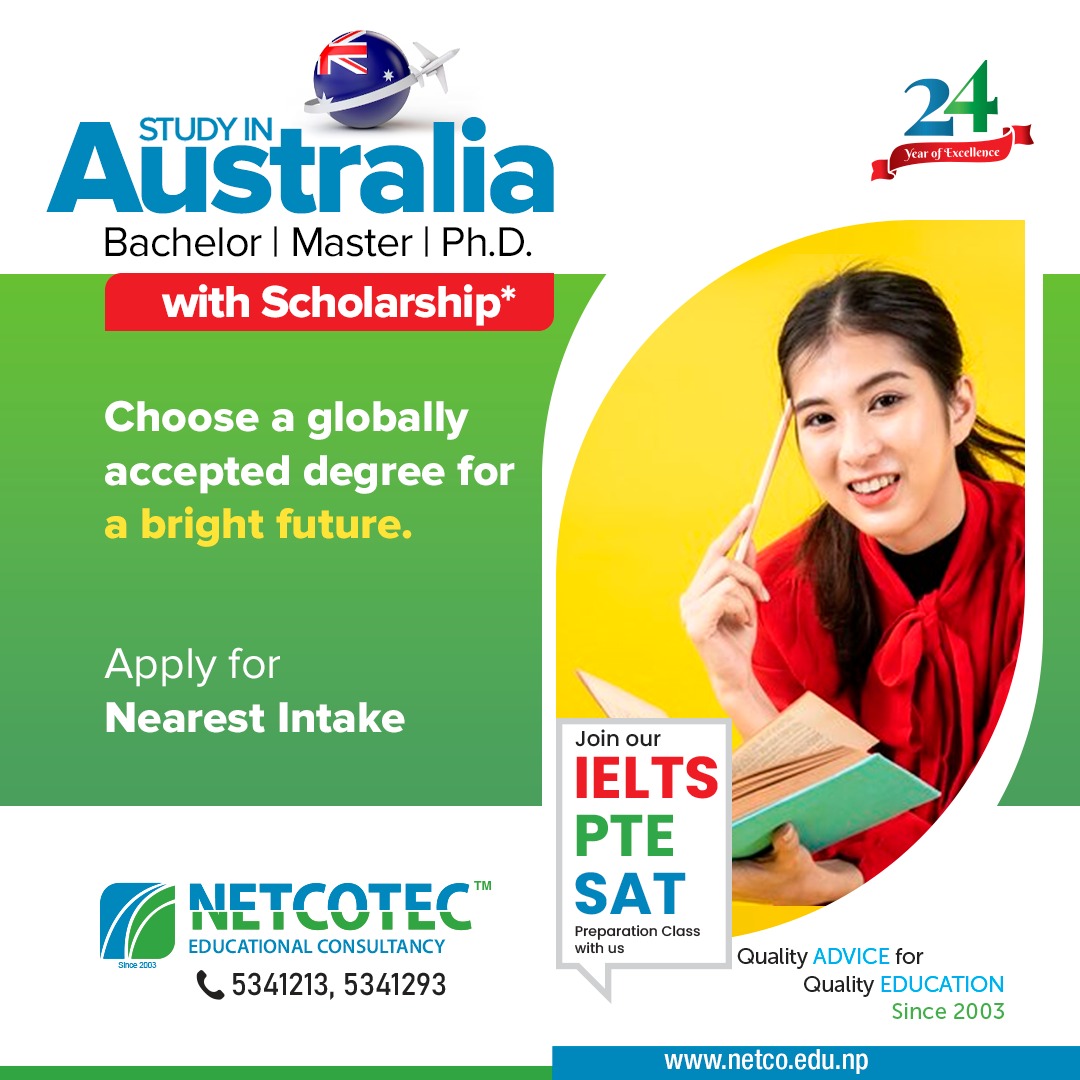 Netcotec Education and Visa Services Facebook ad from Oct 31, 2025