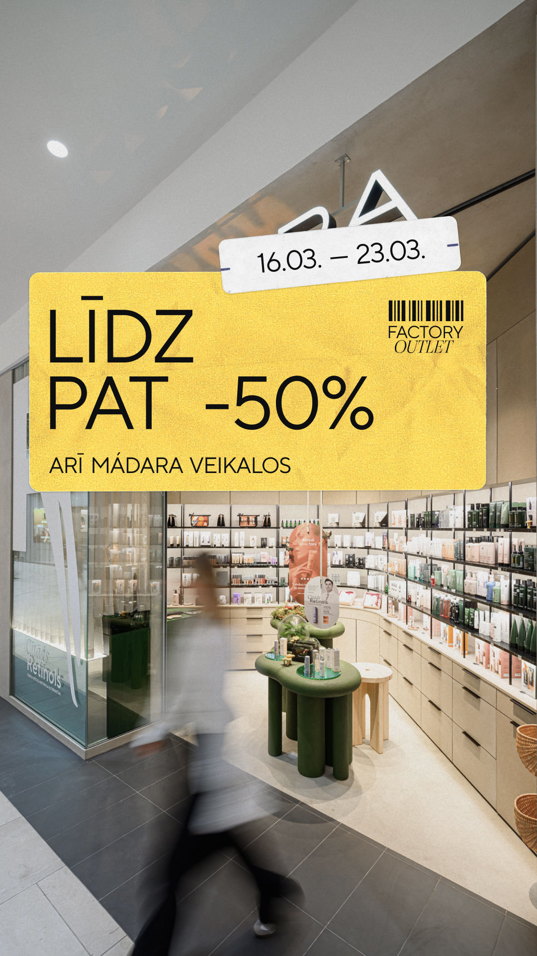 Mádara Organic Skincare Facebook ad
