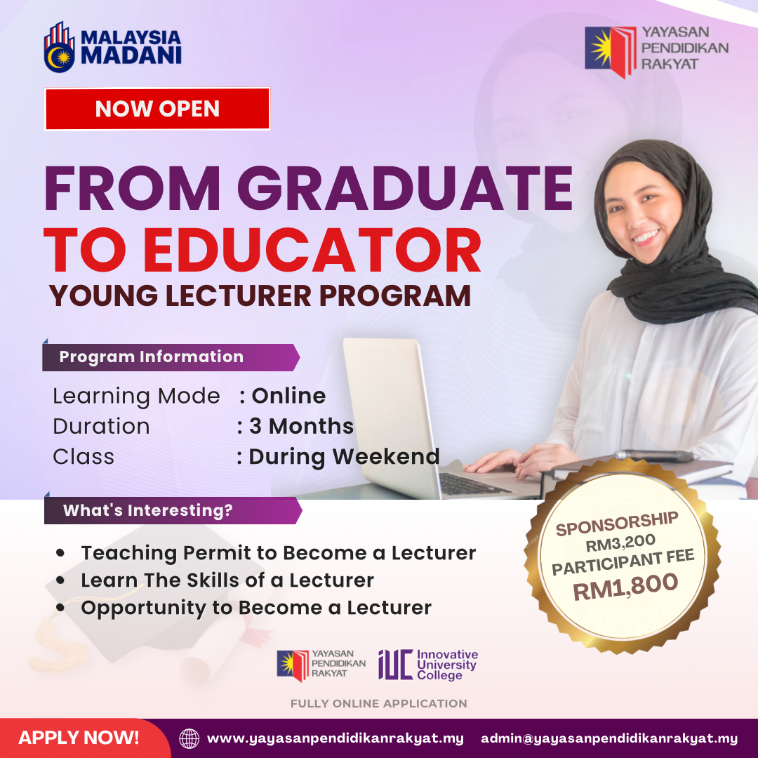 Yayasan Pendidikan Rakyat Facebook ad: Young Lecturer Program - Yayasan Pendidikan Rakyat