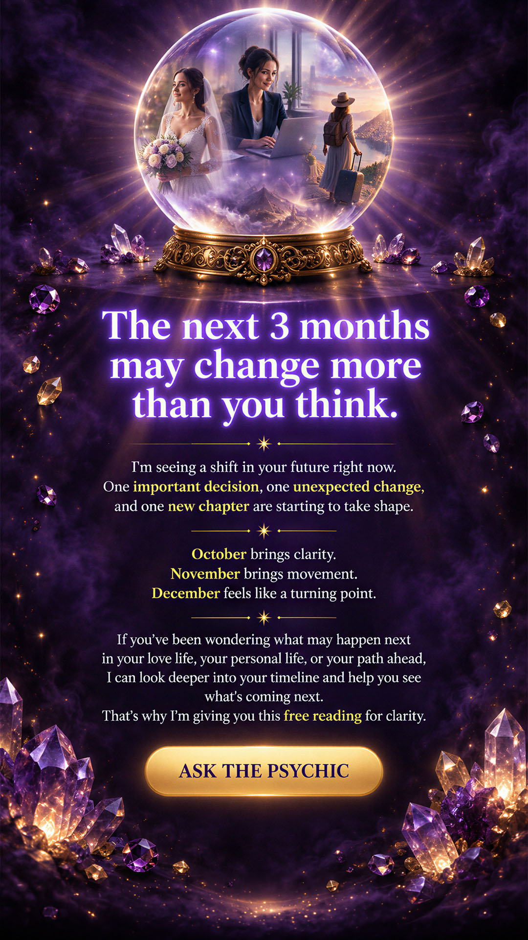 Aria Lune Facebook ad: See What's Coming Next