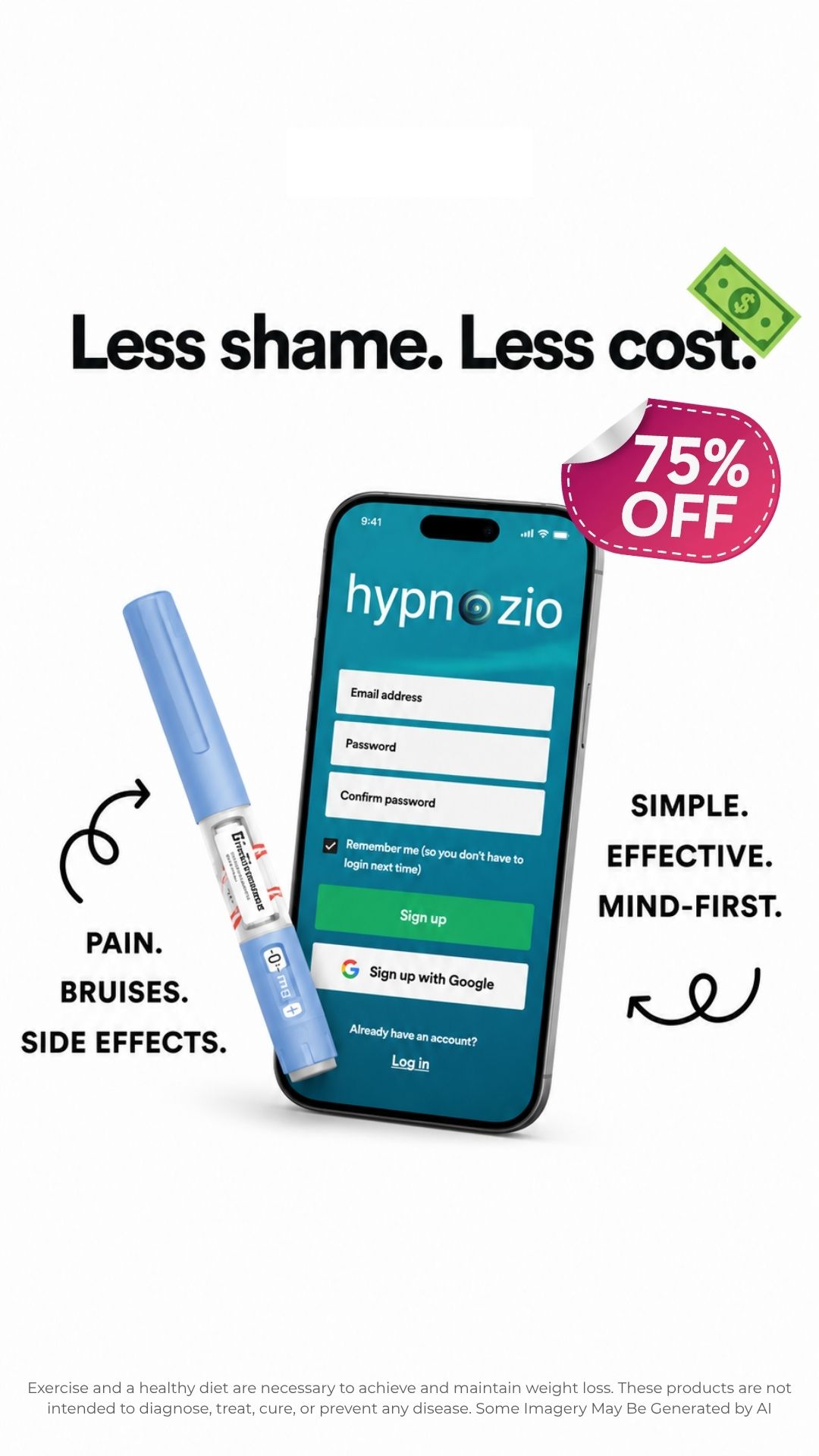 Hypnozio: power of hypnotherapy Facebook ad