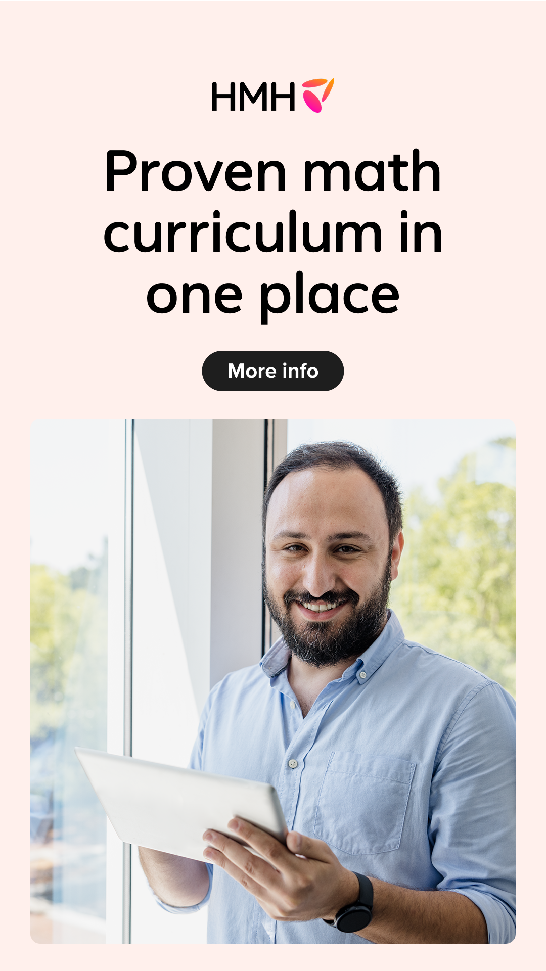 HMH Education Facebook ad