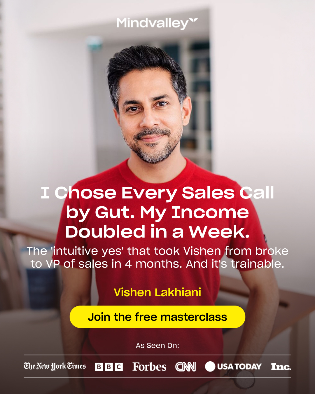 Mindvalley Facebook ad from Jul 2, 2026