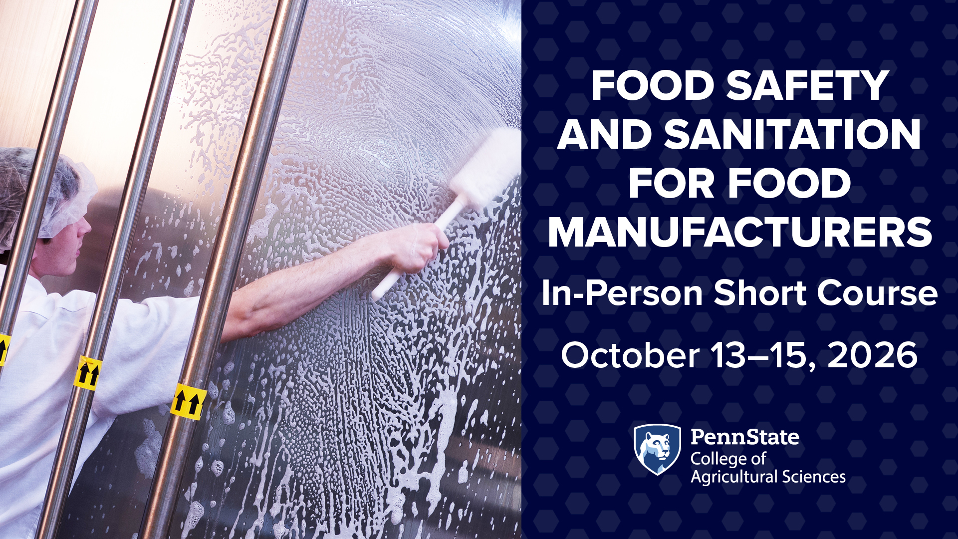 Penn State Extension Facebook ad: Improve Food Product Safety