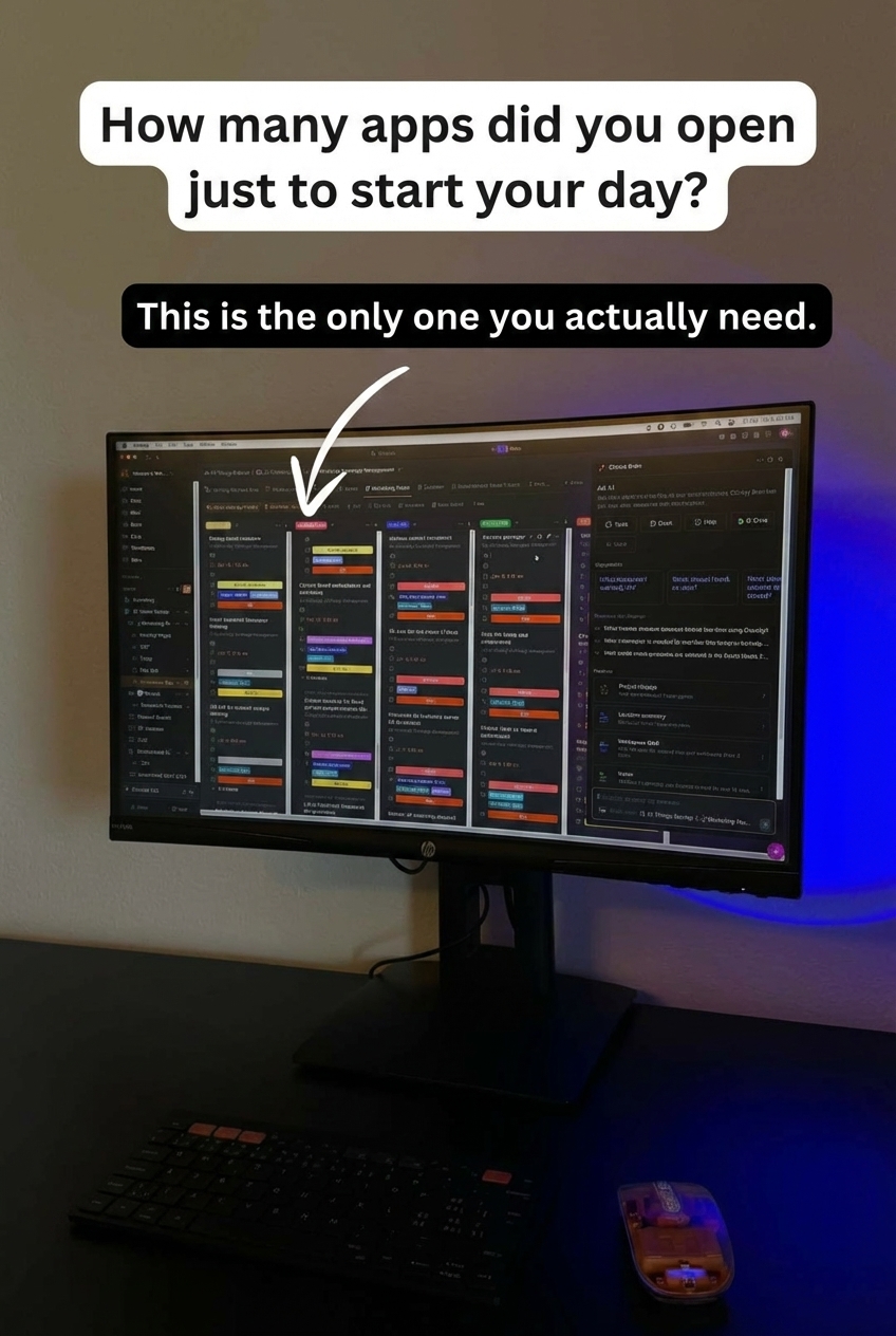 ClickUp Facebook ad