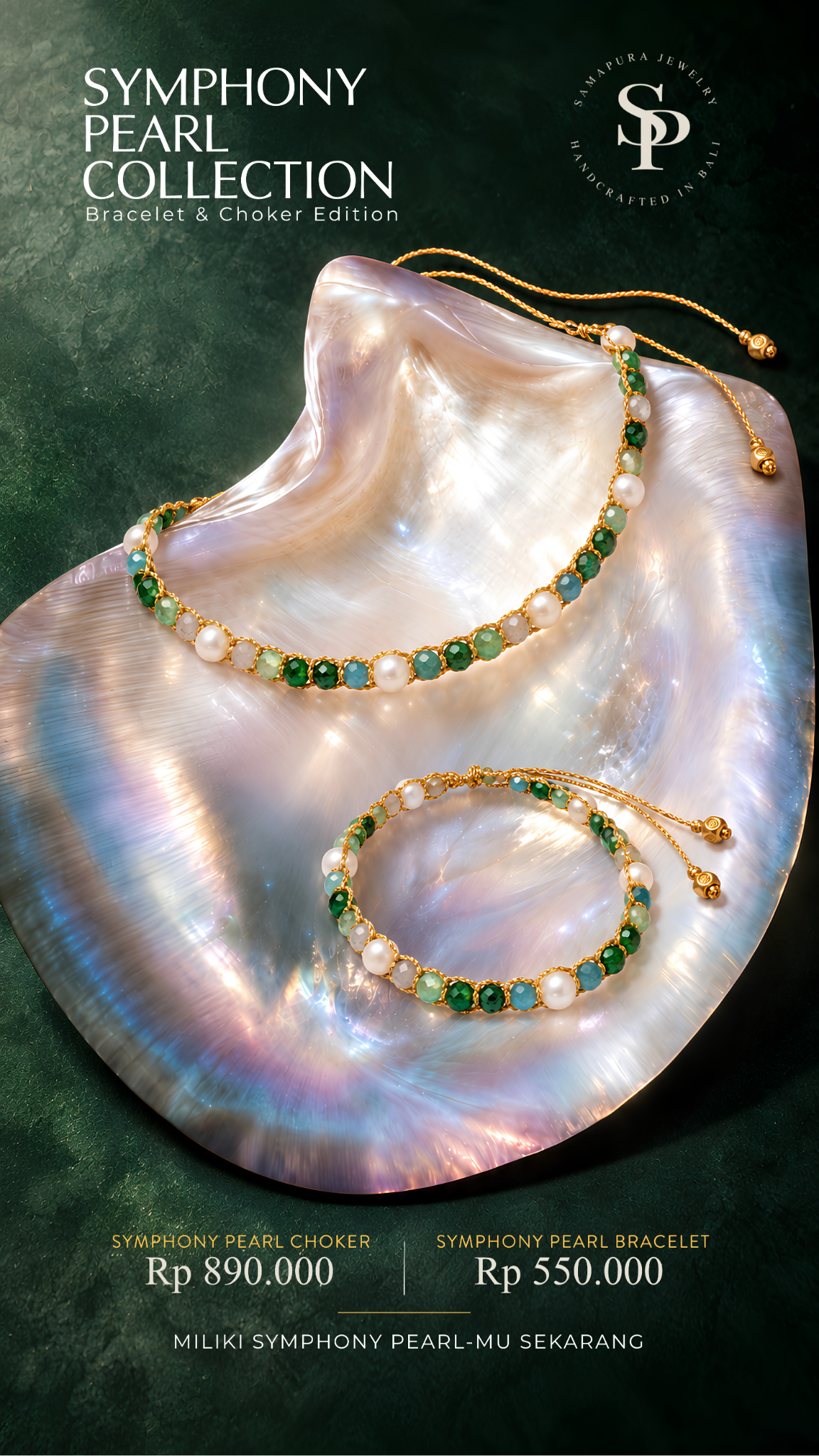 Samapura Jewelry Facebook ad: Samapura Pearl Collection