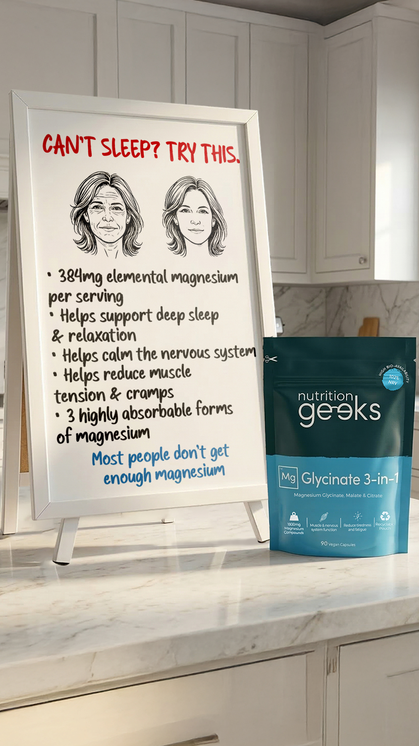 Nutrition Geeks Facebook ad