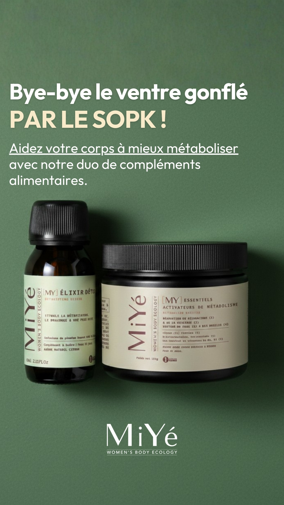 MiYé Facebook ad