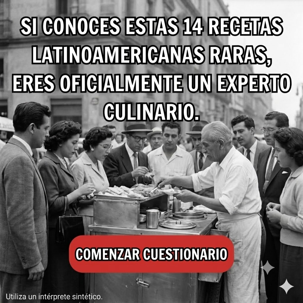 Furry Friends Quiz Club Facebook ad: ¿Qué Tanto Sabes de la Comida Latinoamericana?