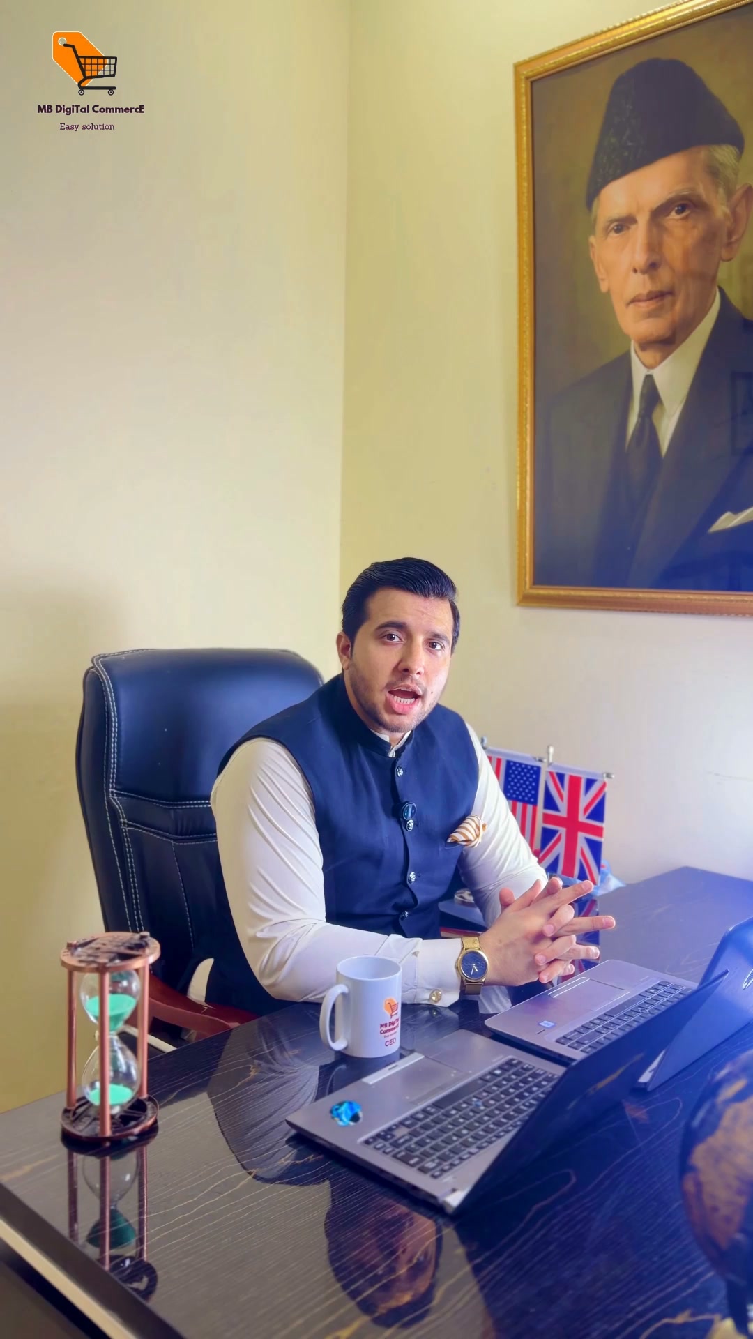 MB DigiTal CommercE Facebook ad: Master eCommerce with Physical Classes in Lahore!