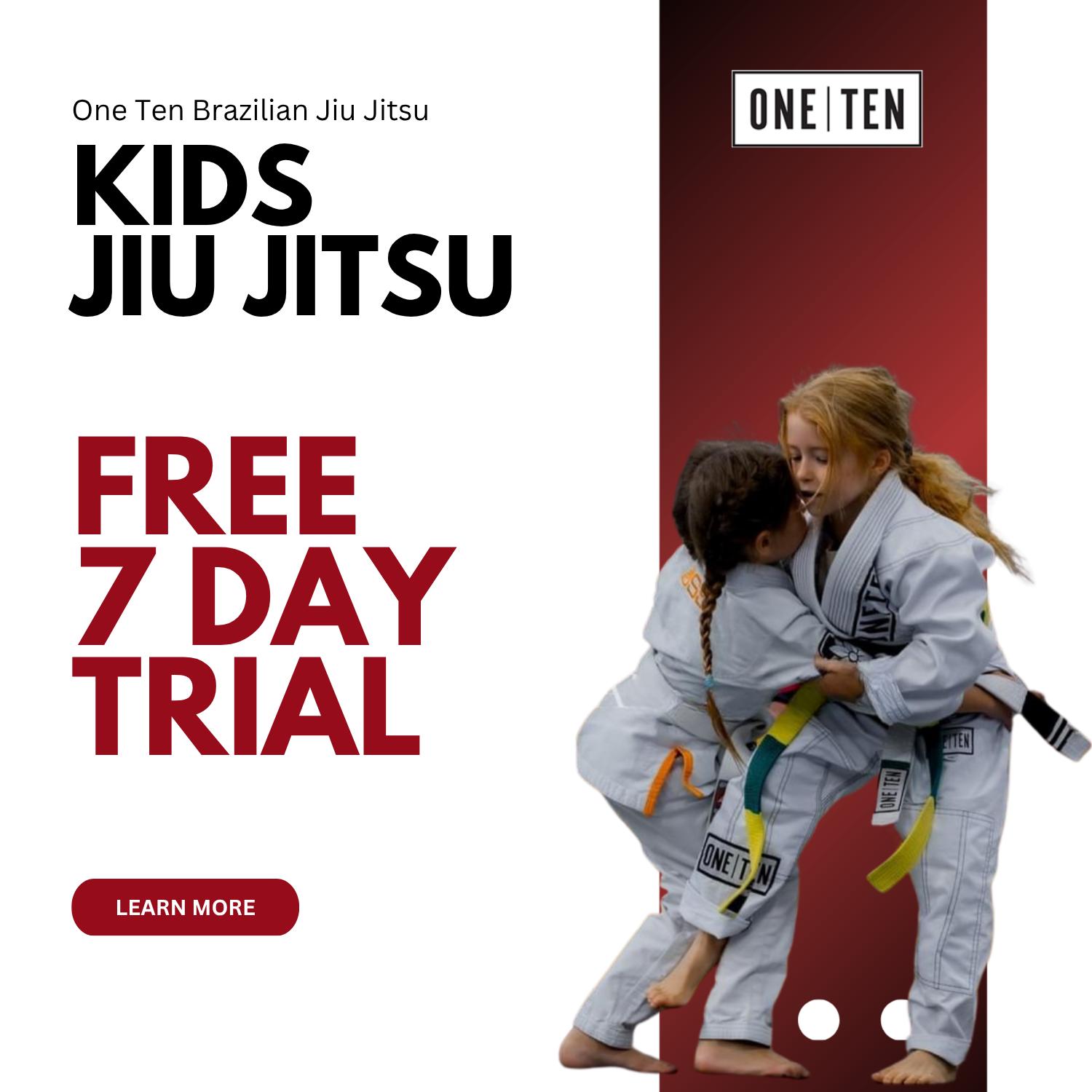 One Ten Brazilian Jiu Jitsu Academy Facebook ad