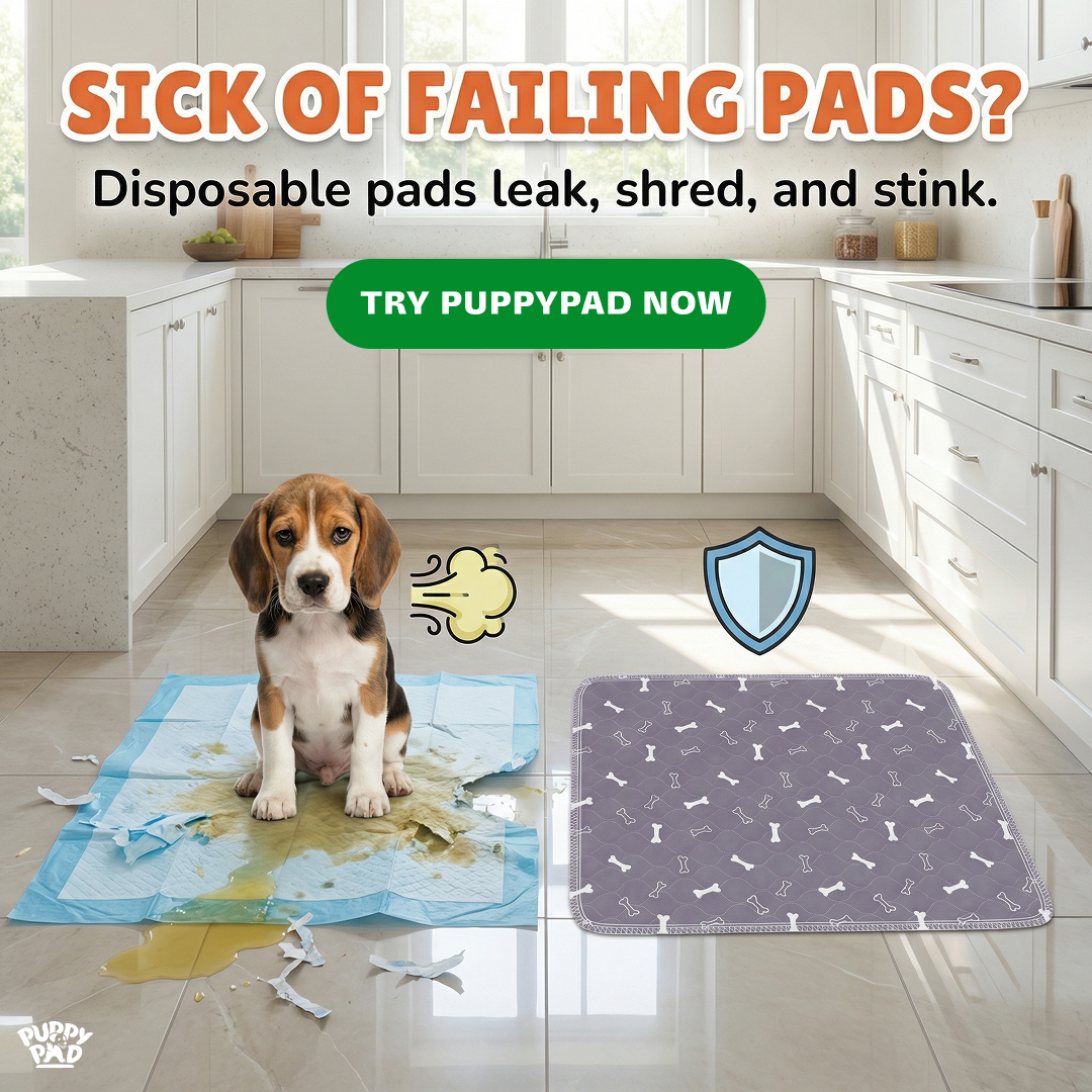 PuppyPad Facebook ad