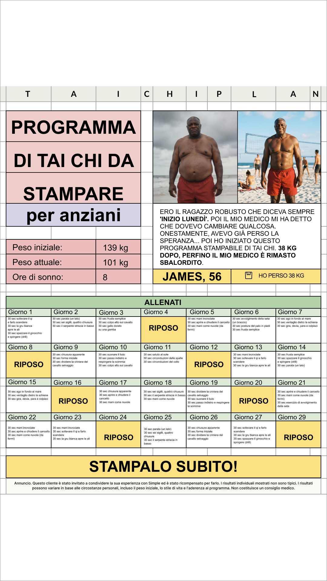 Мy 28 Day Challenge Facebook ad