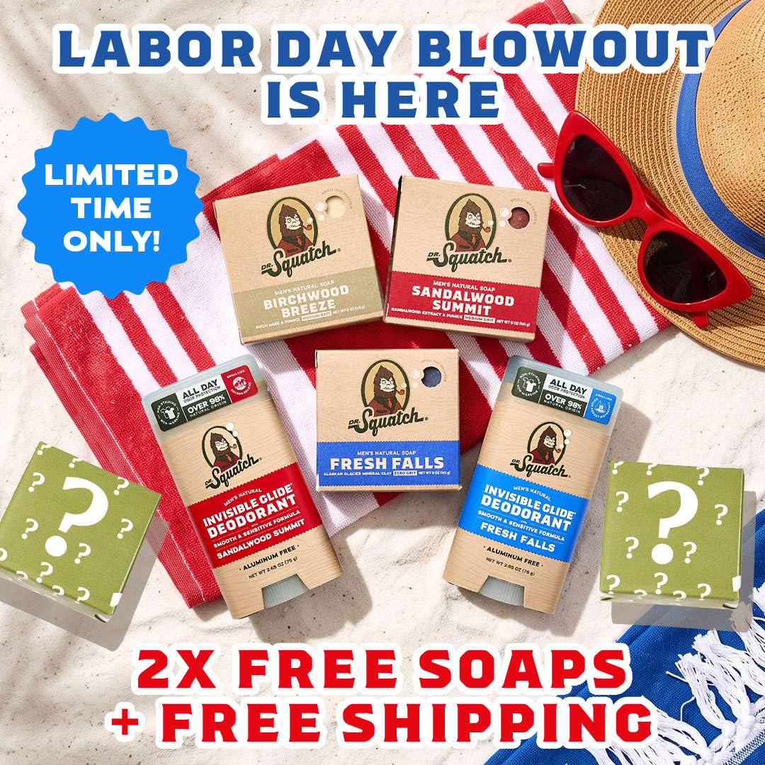 Dr. Squatch Facebook ad