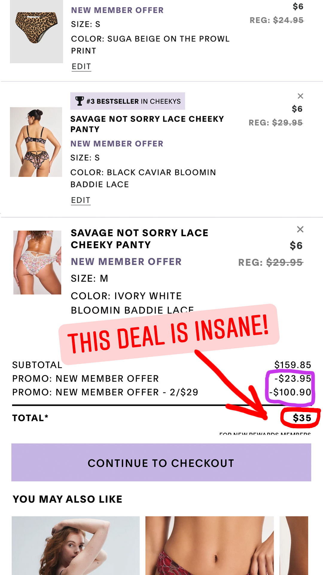 Savage X Fenty Facebook ad
