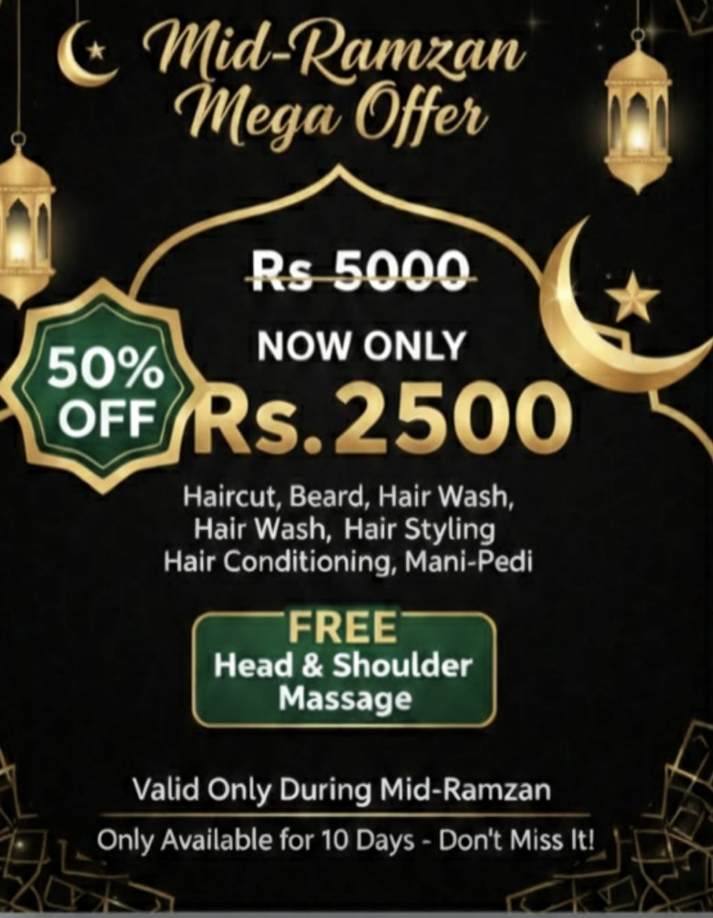 Jugnu's Gents Multan Facebook ad
