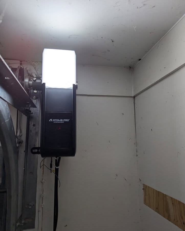 James Conway Facebook ad: VERY POWERFUL PREMIUM QUALITY SIDE MOUNT GARAGE DOOR…