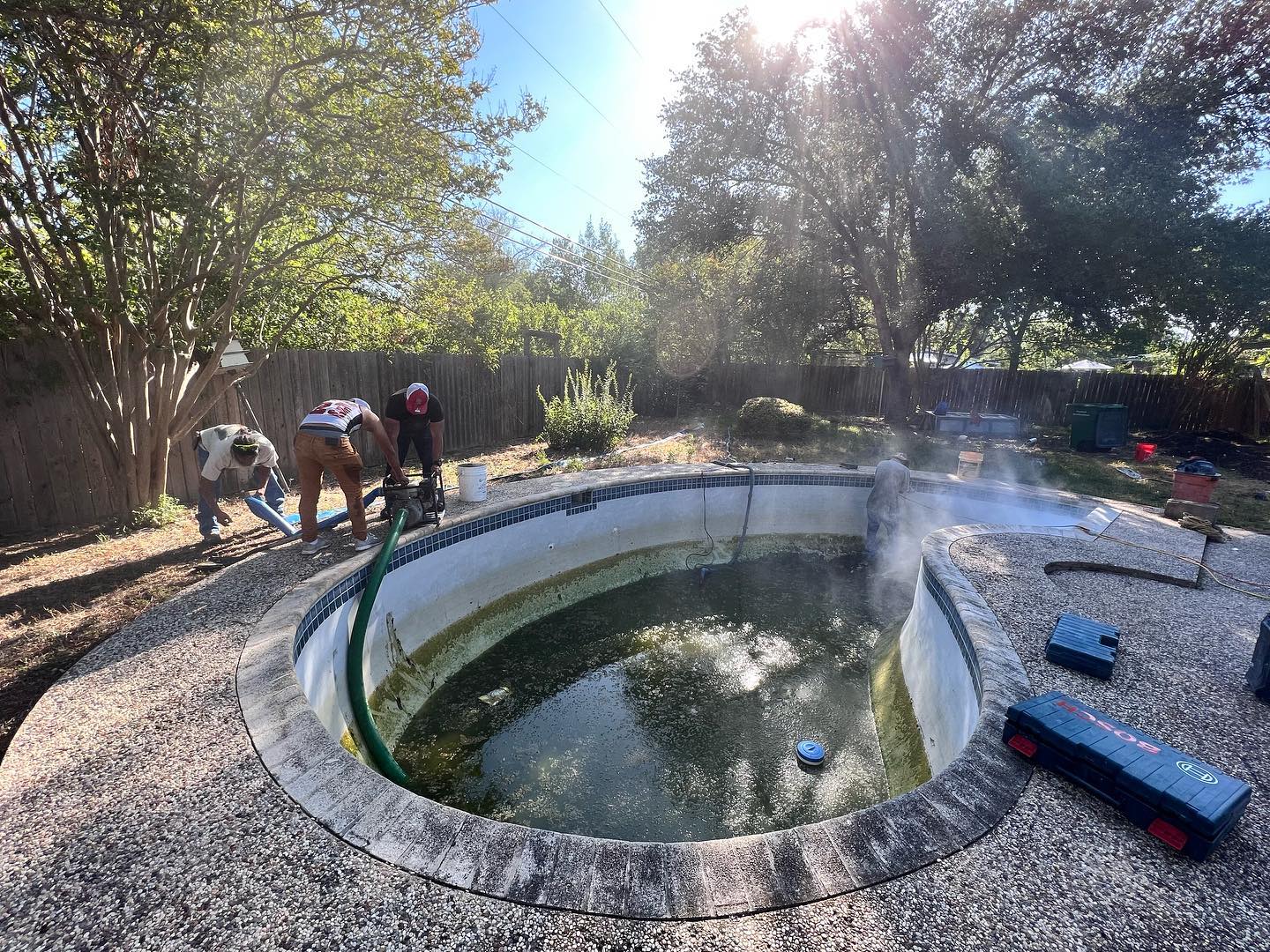 South Texas Pool Tile Cleaning Facebook ad