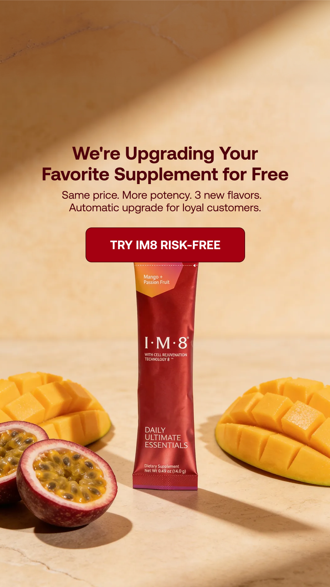 IM8 Health Facebook ad