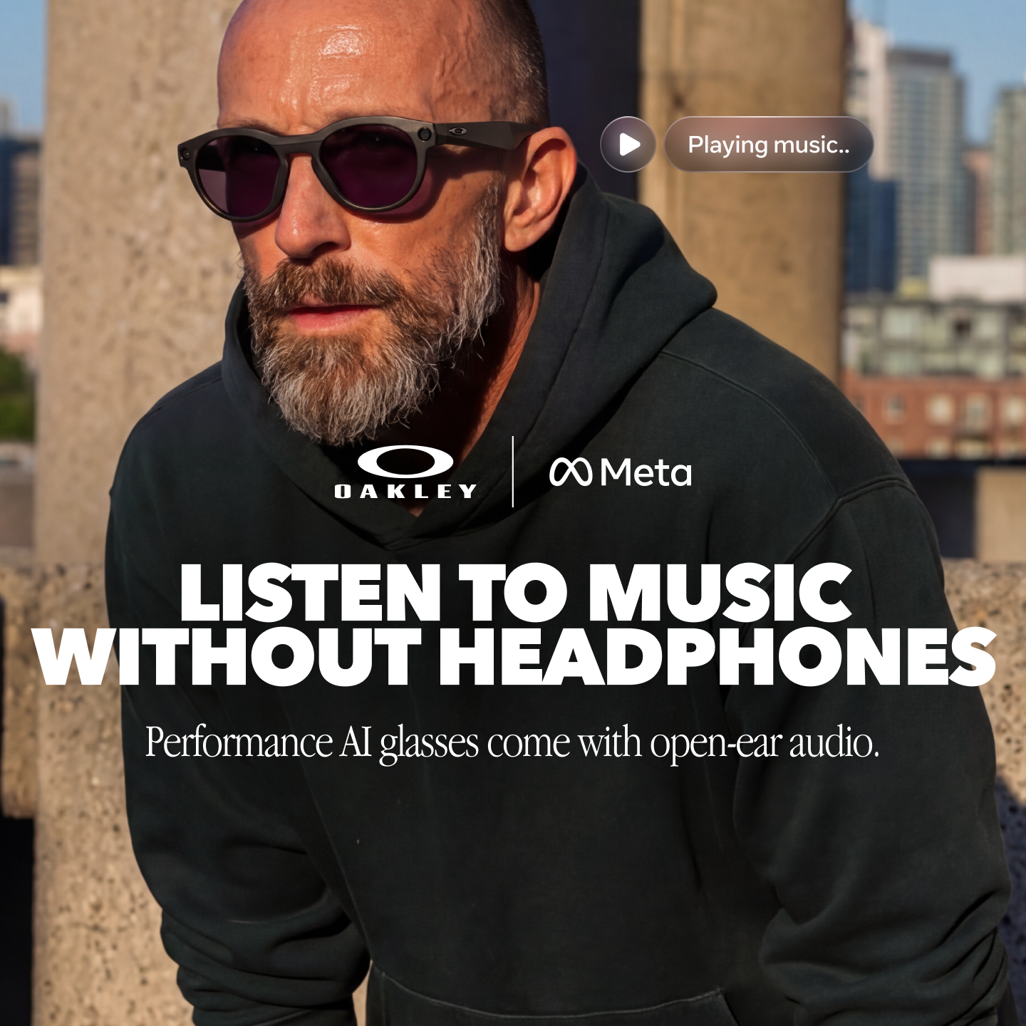 Oakley Meta Facebook ad