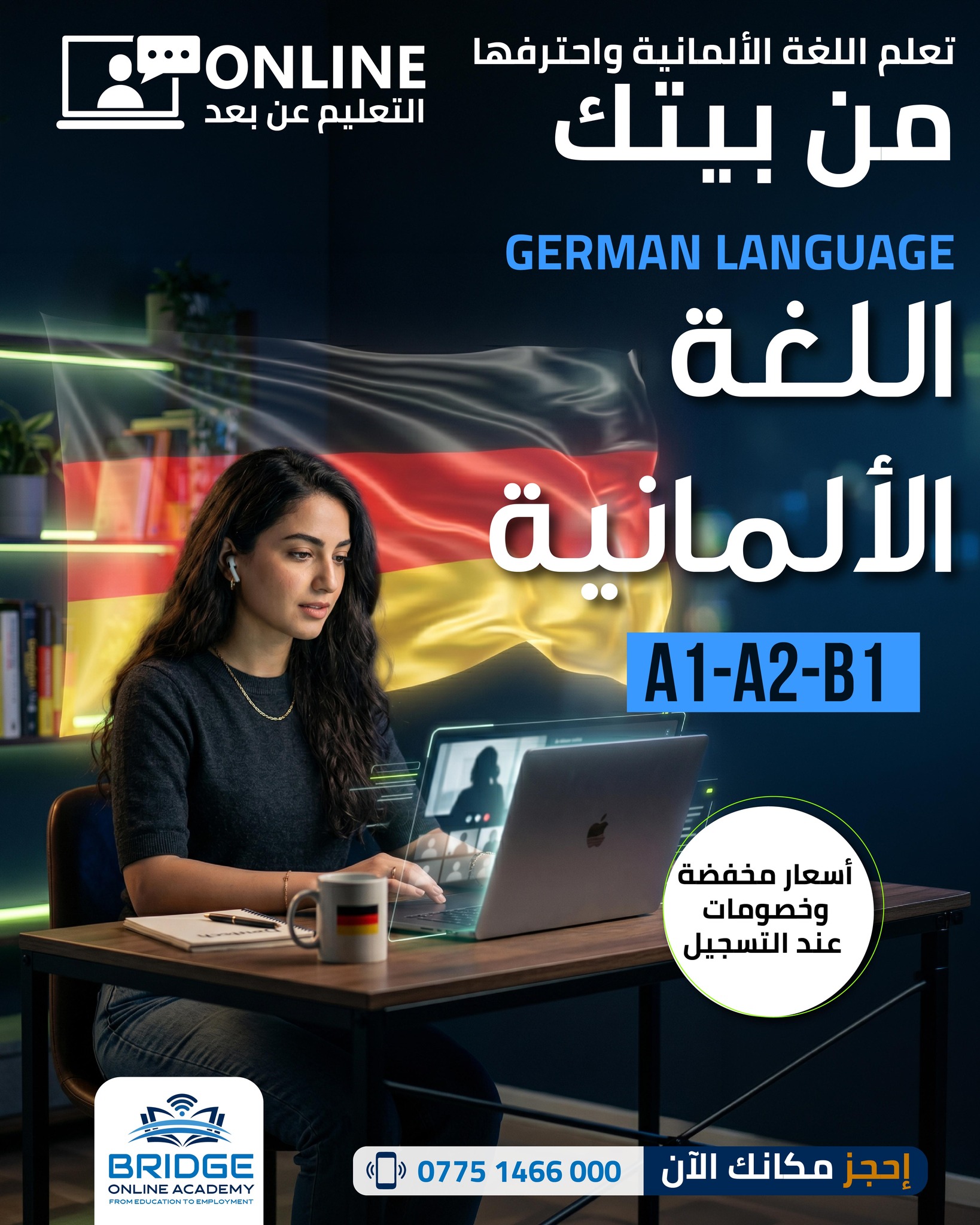 Bridge Online Academy Facebook ad