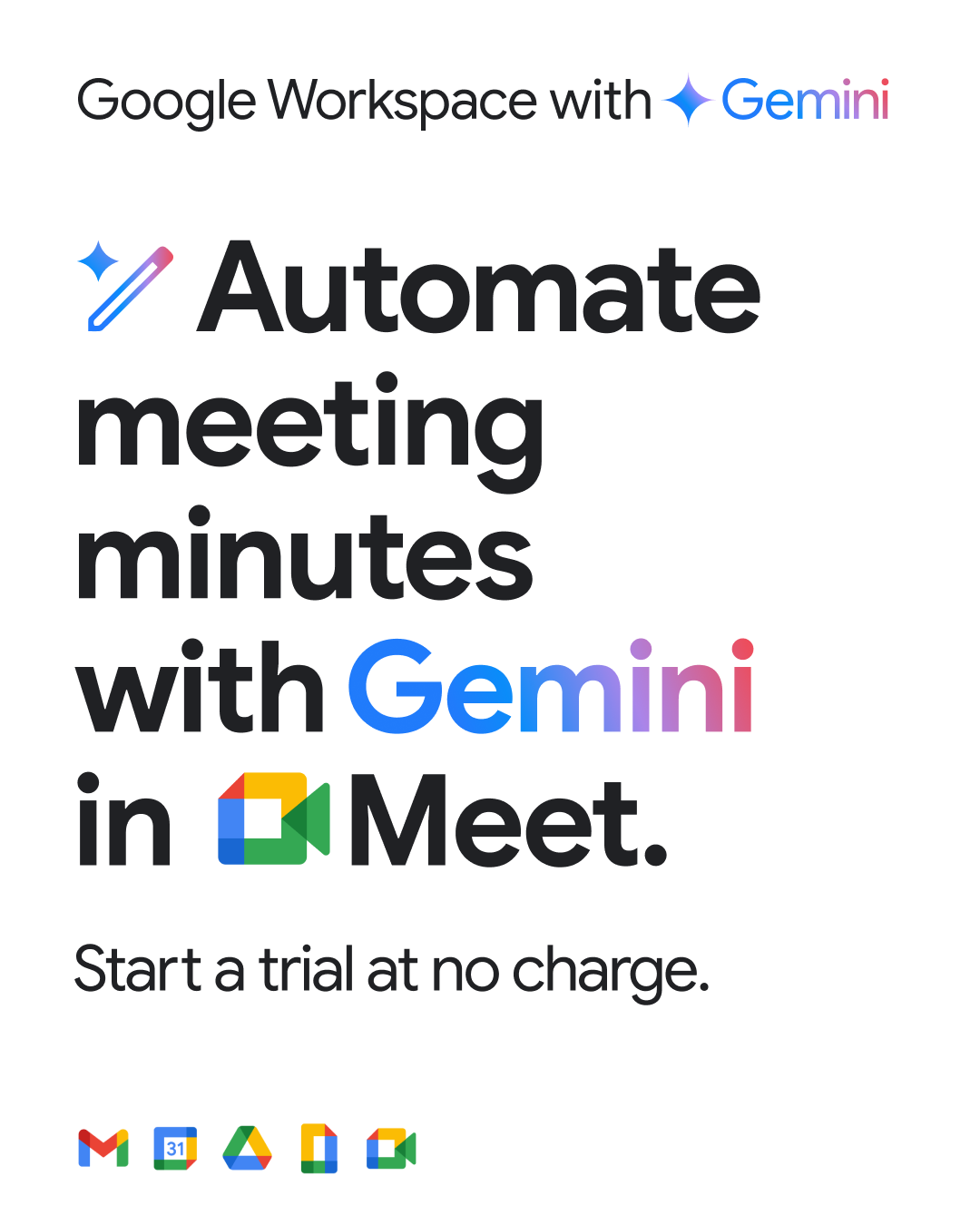 Google Workspace Facebook ad
