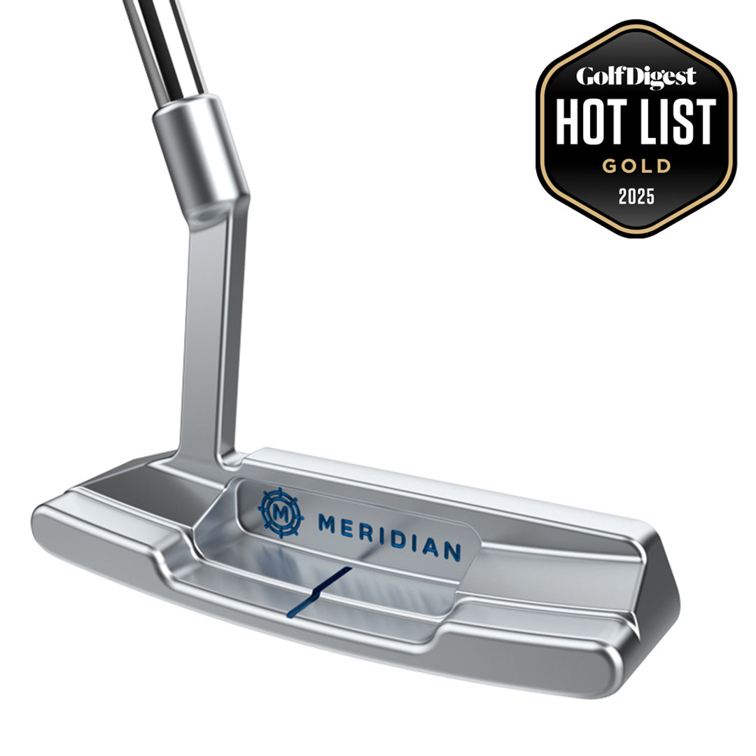 Meridian Putters, LLC Facebook ad: Meridian Putters. High-quality materials and American…