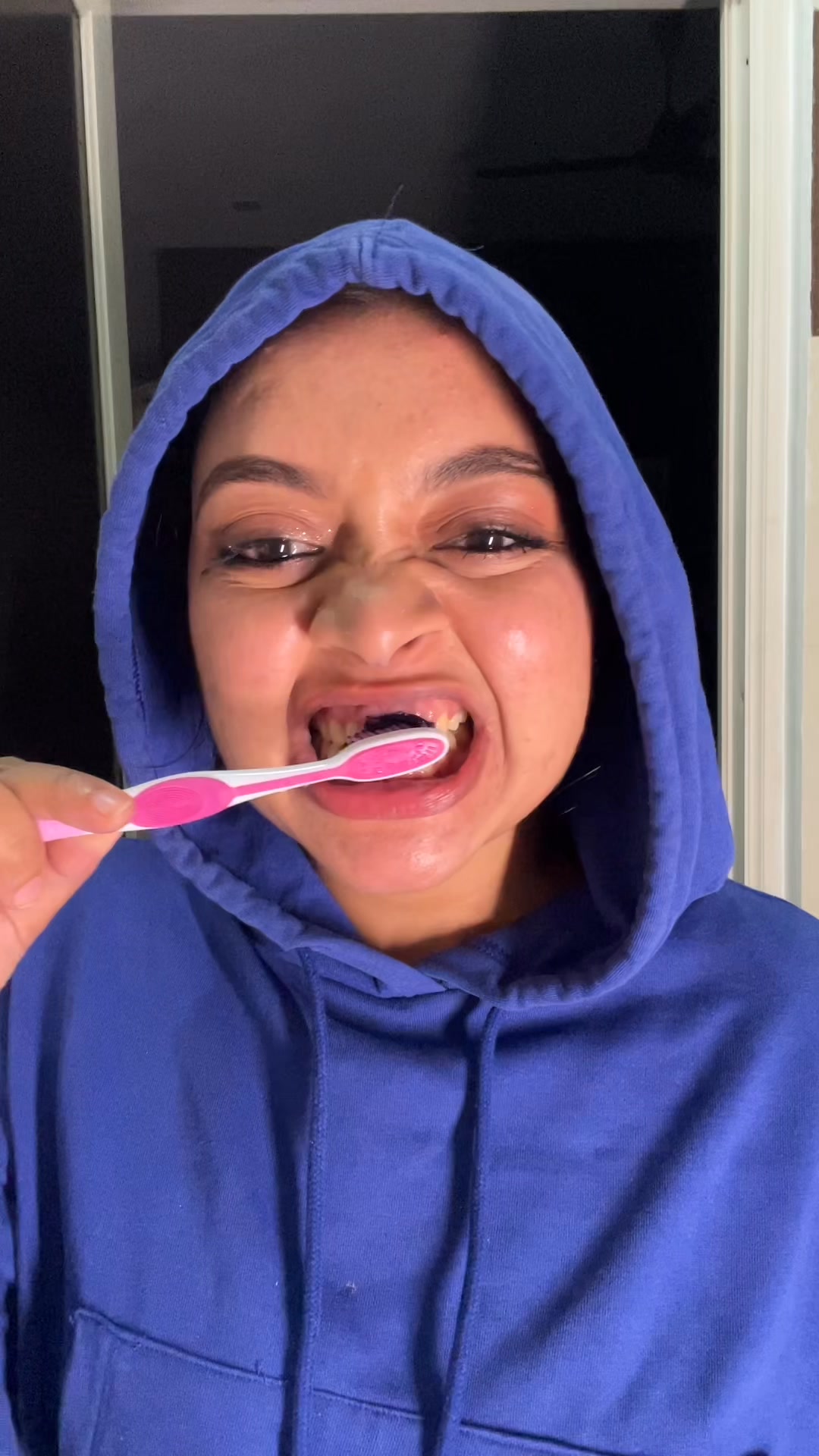 Perfora Care Facebook ad: Your Sign To Try Purple Toothpaste
