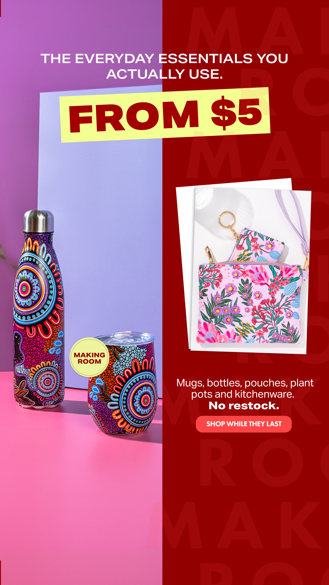 Yarn Facebook ad