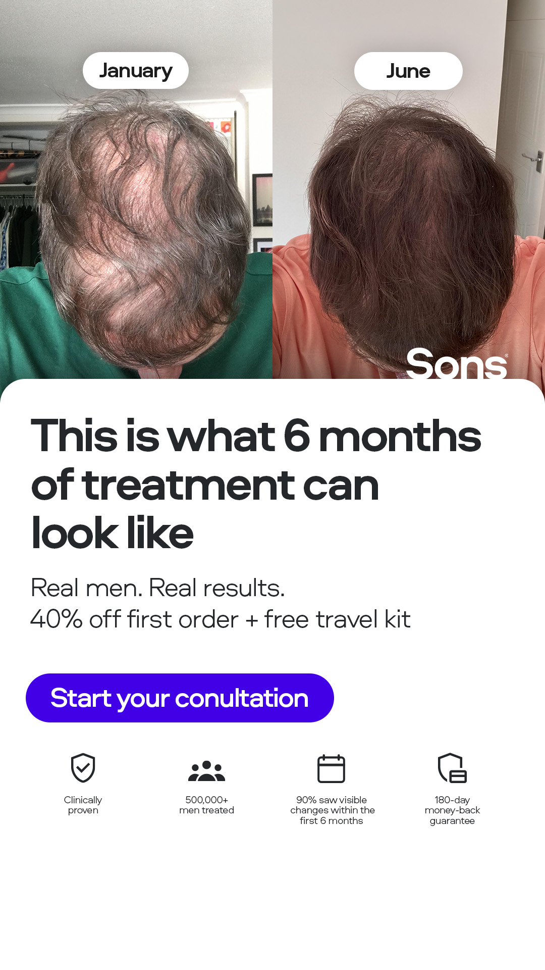 Sons Facebook ad
