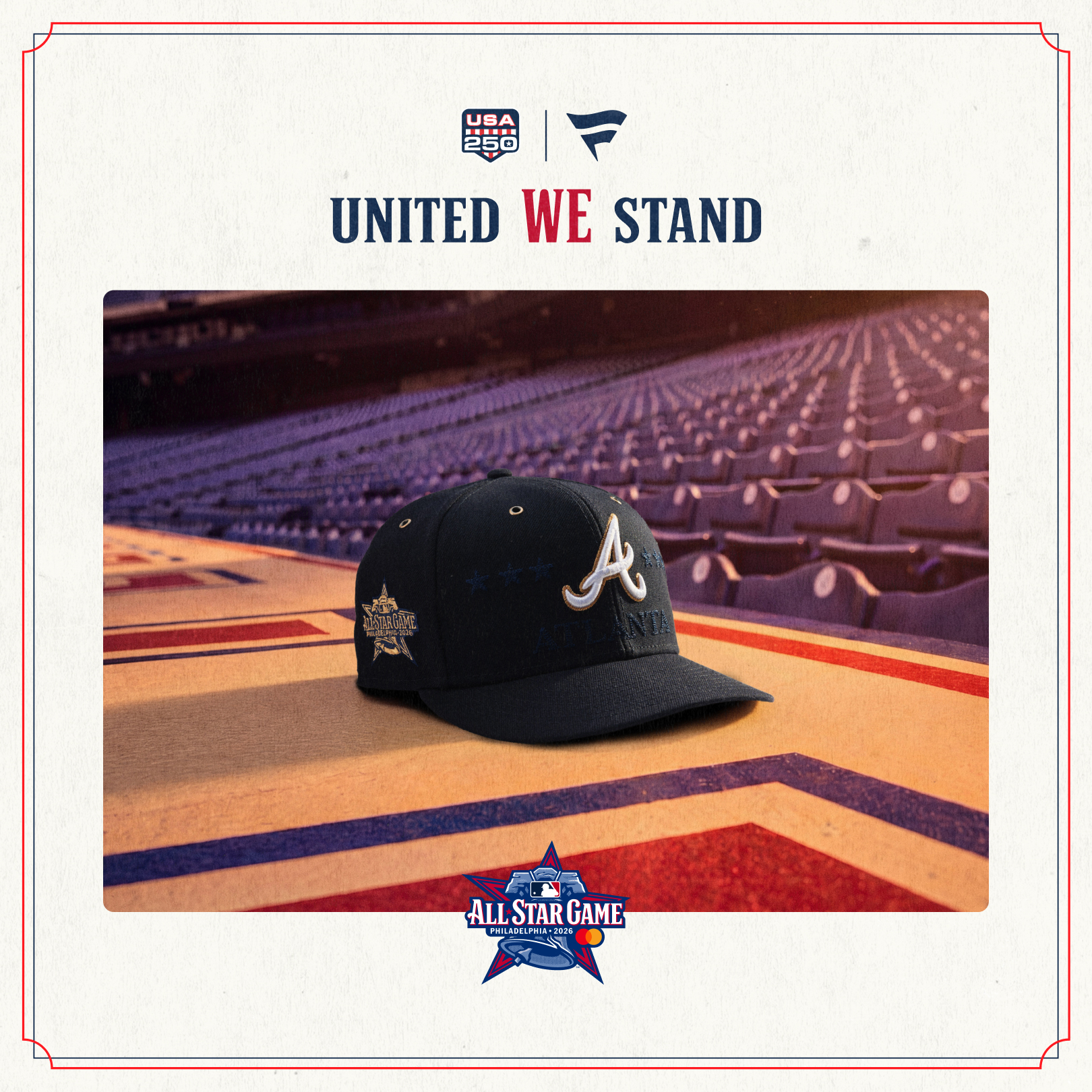 Atlanta Braves on Fanatics Facebook ad