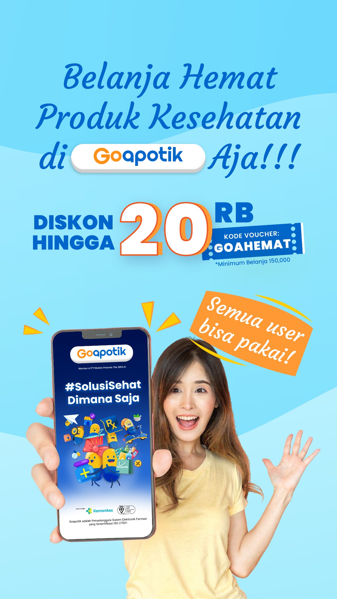 GoApotik Facebook ad