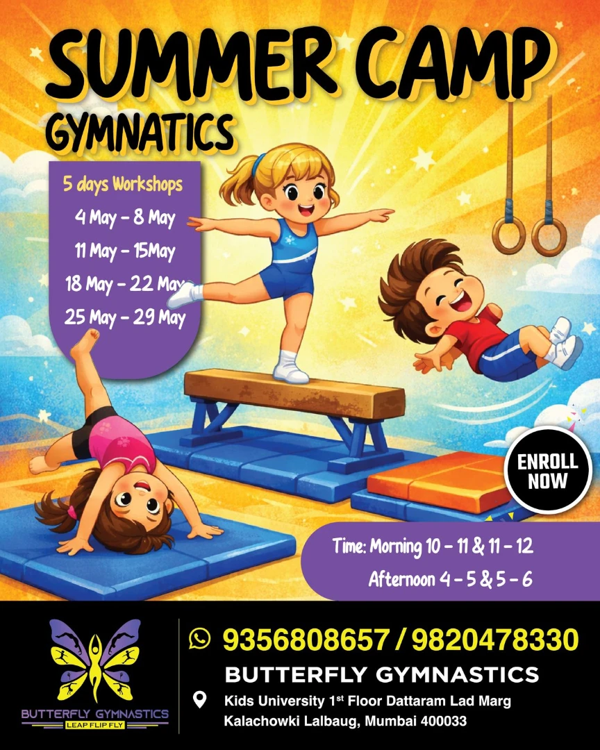 Butterfly Gymnastics Facebook ad