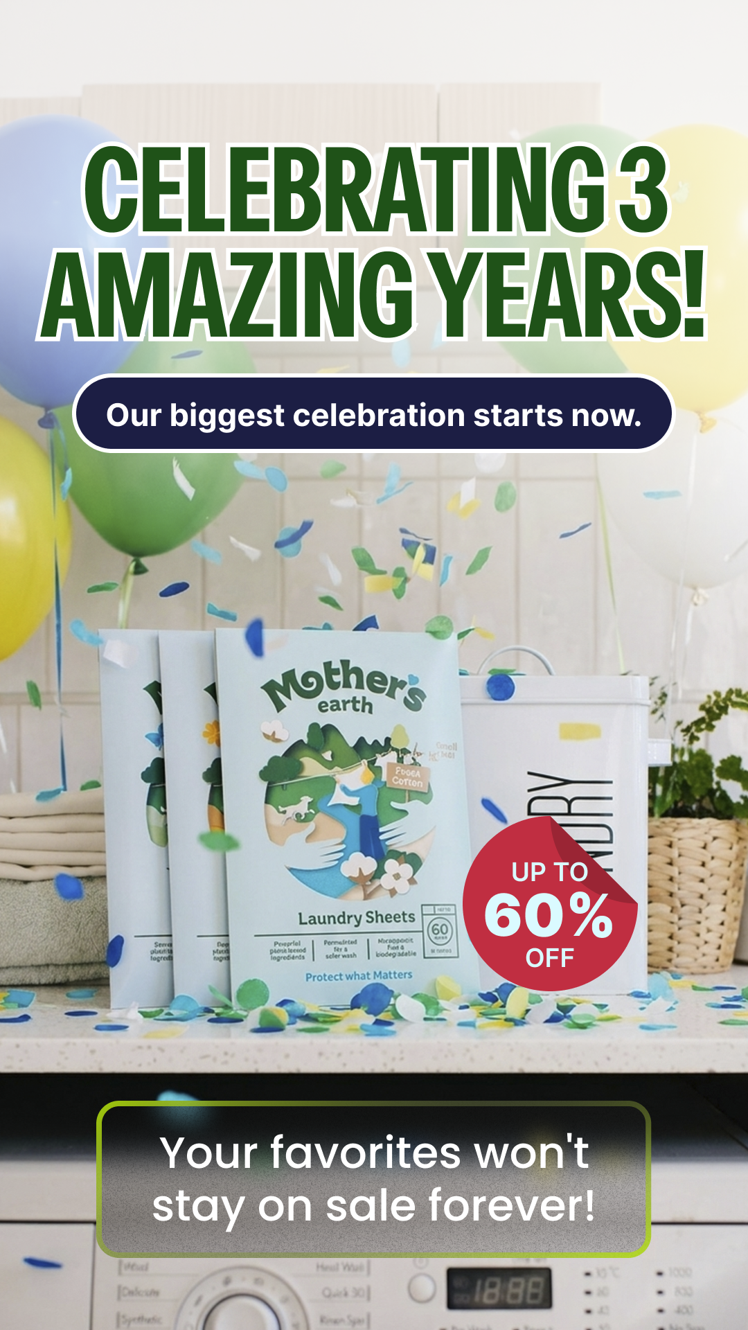 Mothers Earth Facebook ad