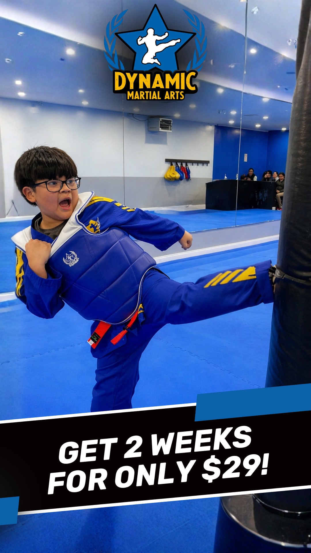 Dynamic Martial Arts Facebook ad