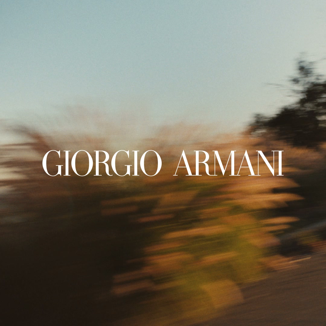 Armani beauty Facebook ad: I WILL, THE NEW FRAGRANCE